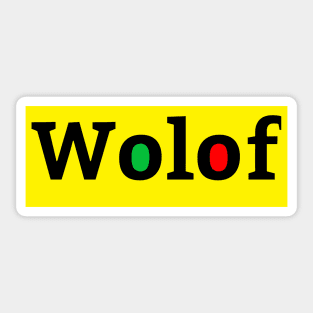 Wolof Sticker